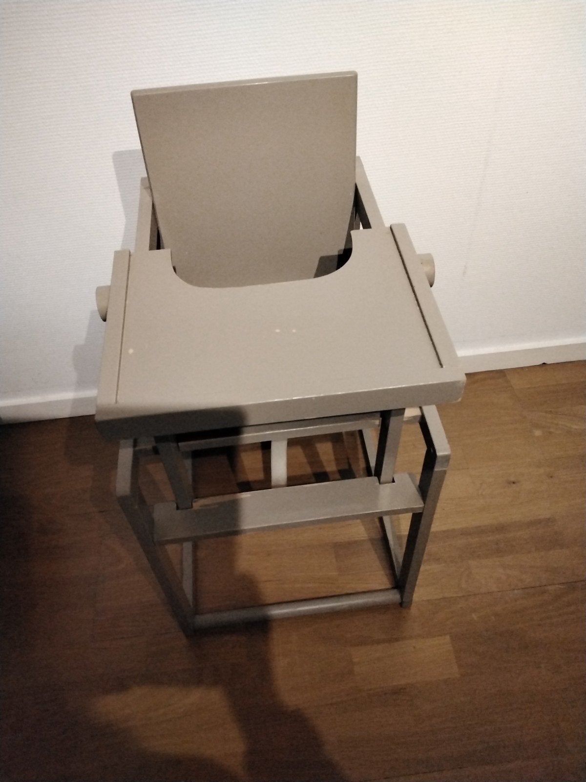Kinder eetstoel, Ophalen