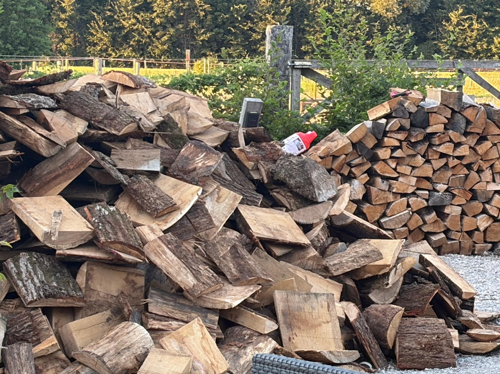 Droge eik, Tuin en Terras, Brandhout, Ophalen