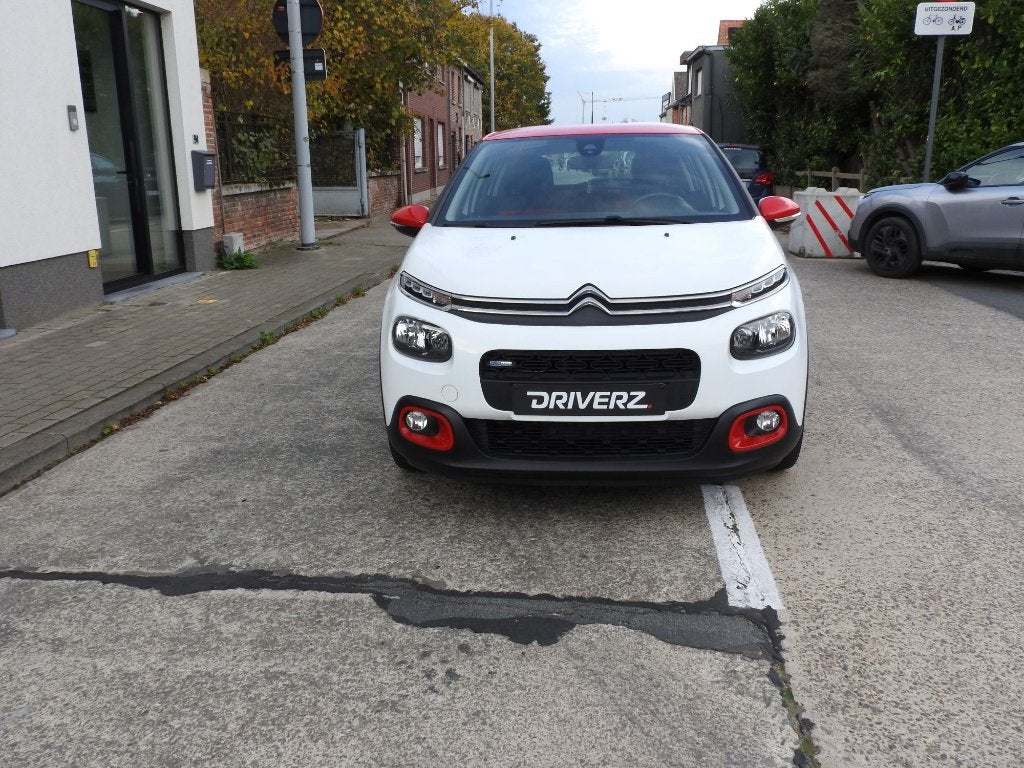 Citroën C3 1.2 FEEL + 12m garantie !!!, Euro 6, 109 g/km, Wit, Bedrijf
