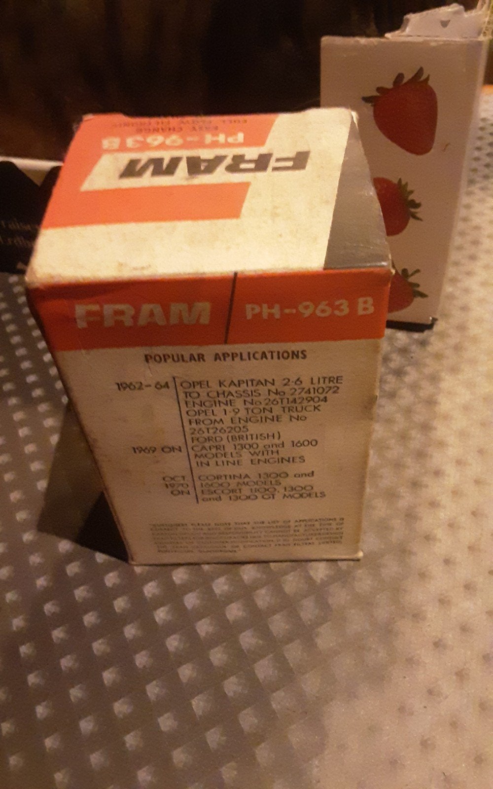 Ford Opel oliefilter filtre a huile, Autos : Pièces & Accessoires, Enlèvement ou Envoi, Opel