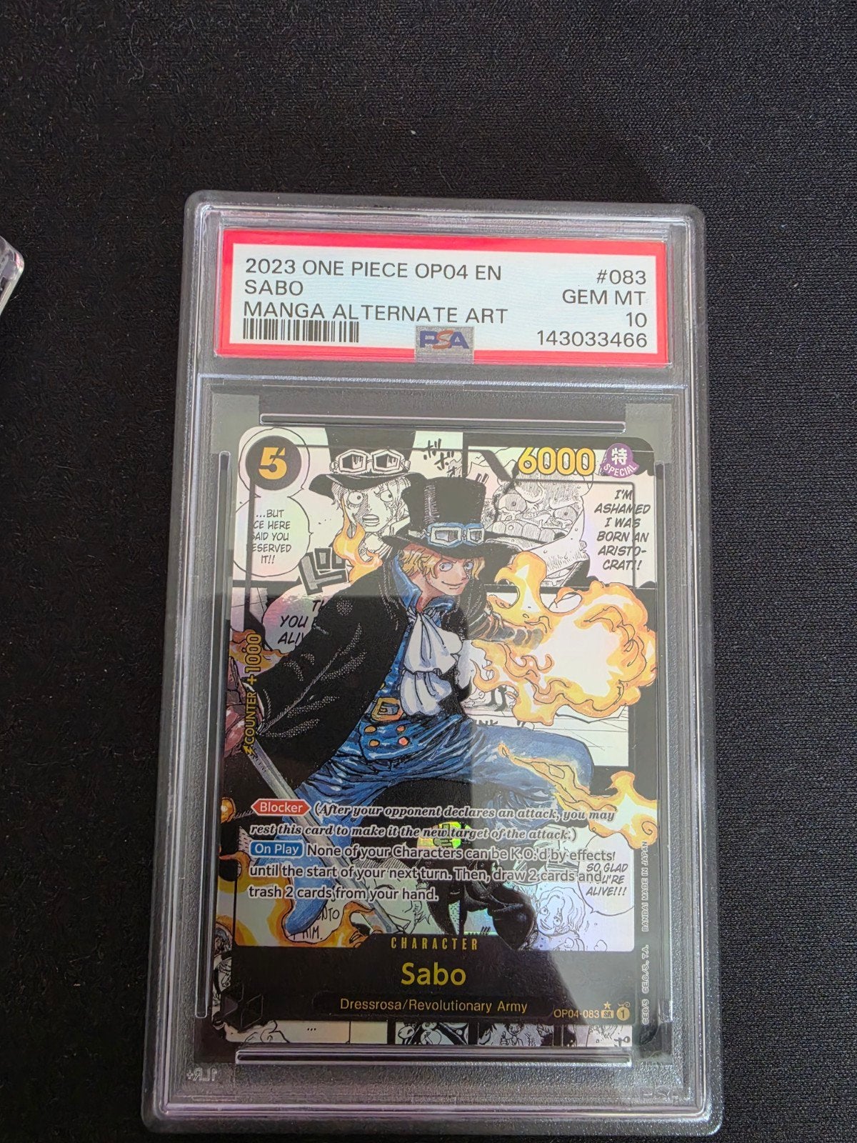 lot carte gradée one piece psa 10, Enlèvement, Comme neuf, Plusieurs cartes, Foil