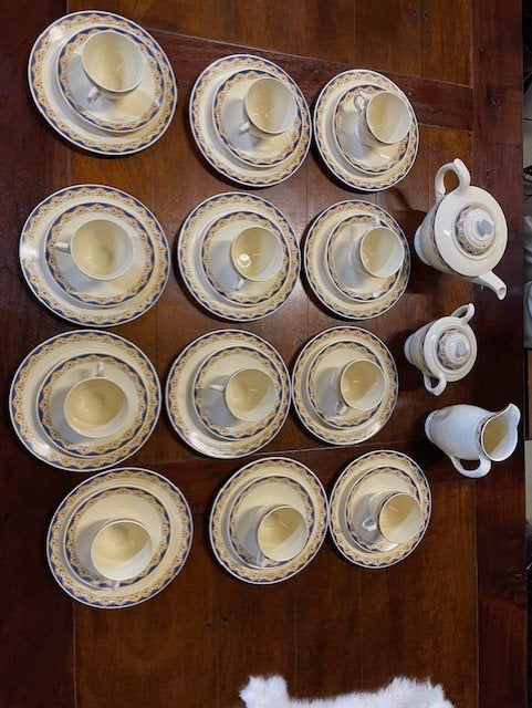 12-delig Engels koffieservies NEWHALL, Ophalen