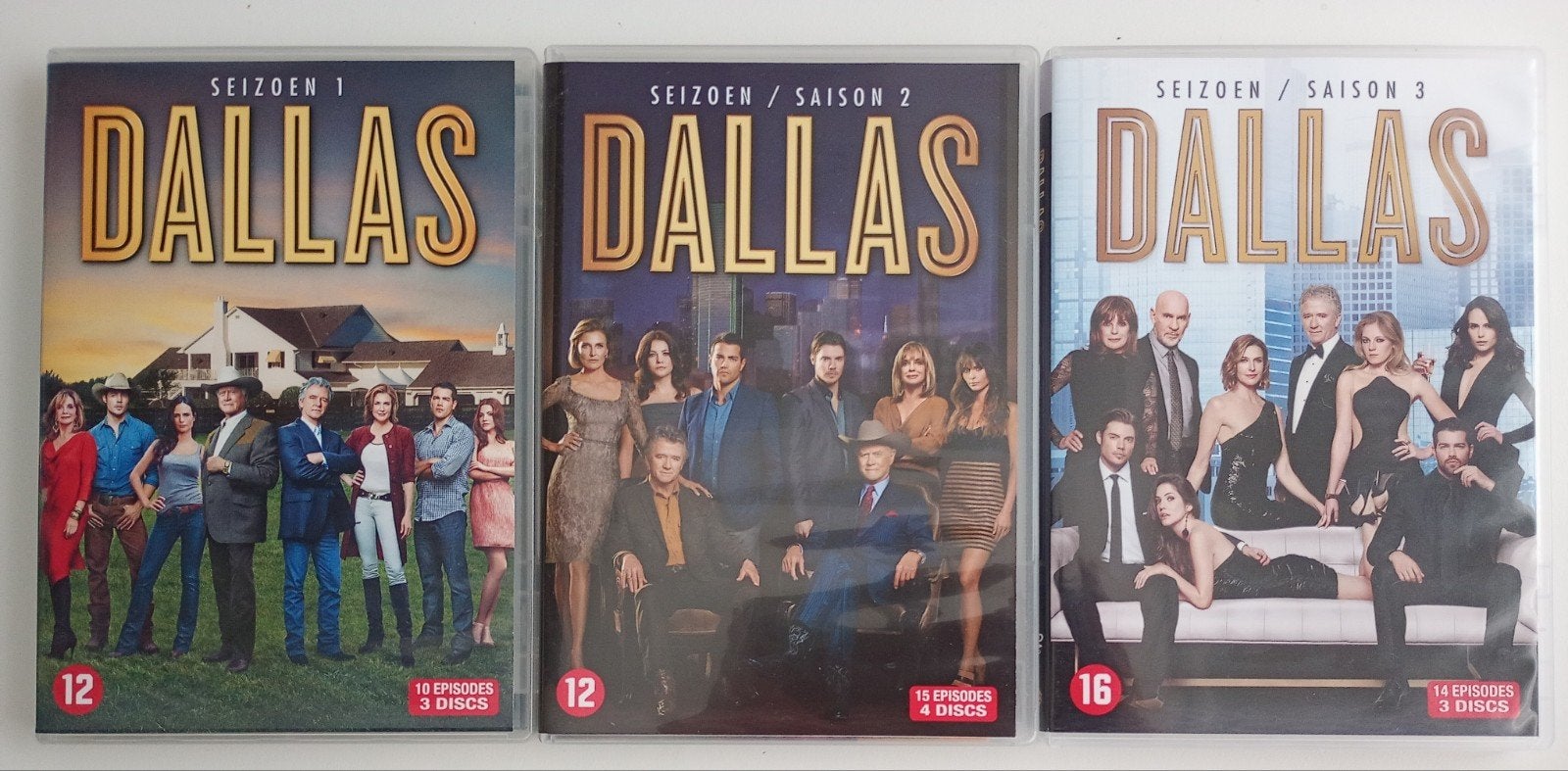 Dallas nieuwe serie 1, 2, 3, Cd's en Dvd's, Dvd's | Tv en Series, Ophalen of Verzenden, Engels, Nederlands
