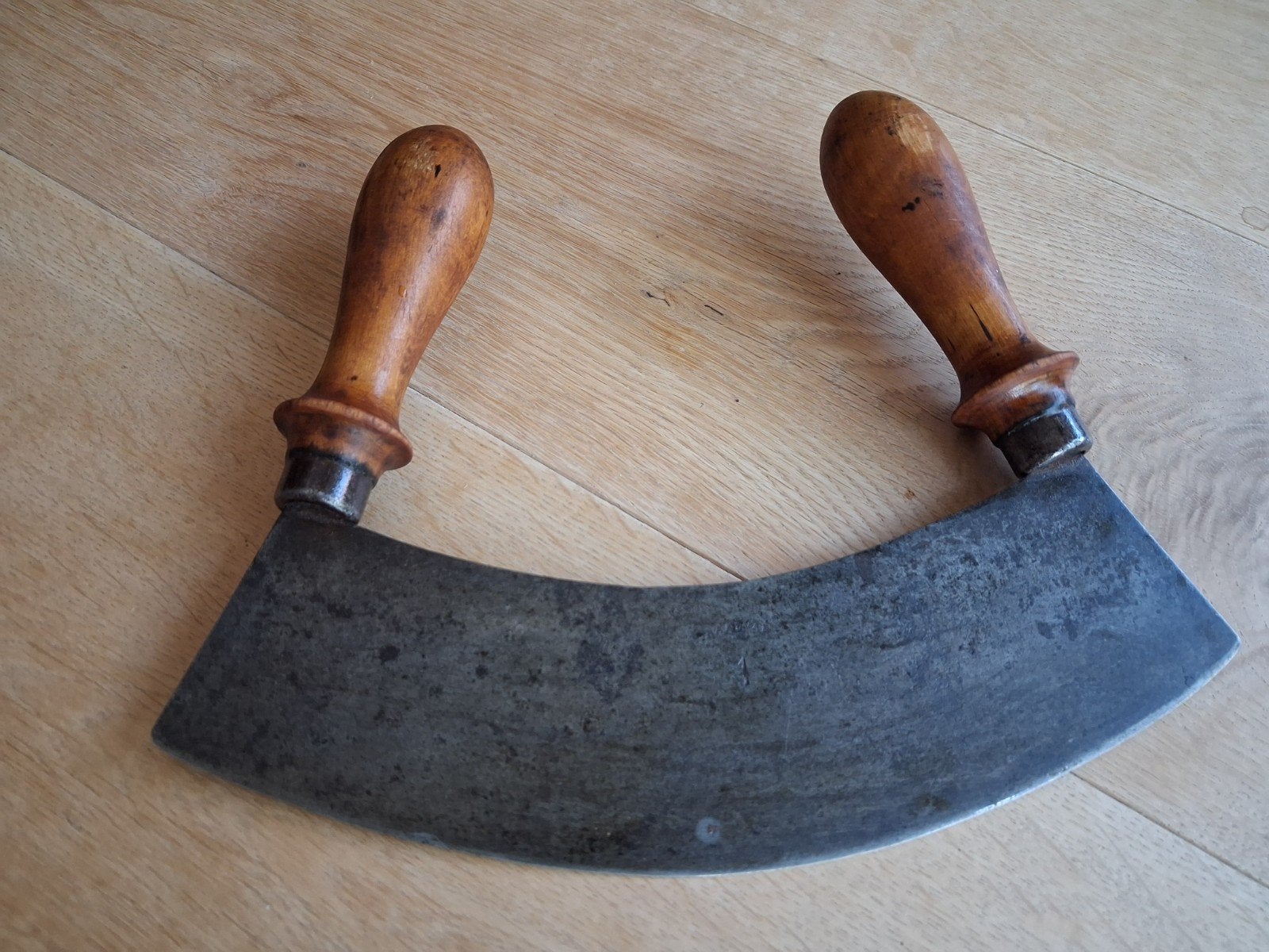 couteau à couteau/berceau Raadvad vintage (mezzaluna), Enlèvement ou Envoi