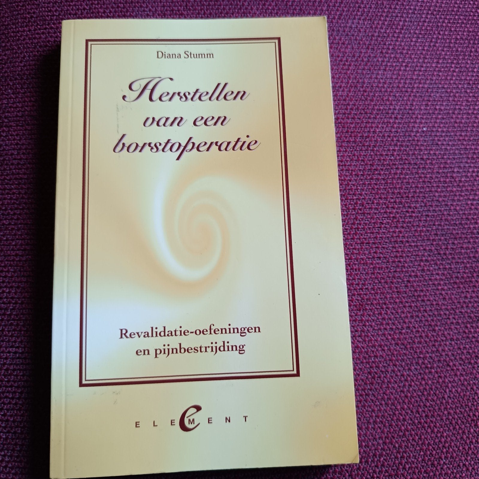 D. Stumm - Herstellen van een borstoperatie, Enlèvement ou Envoi, D. Stumm