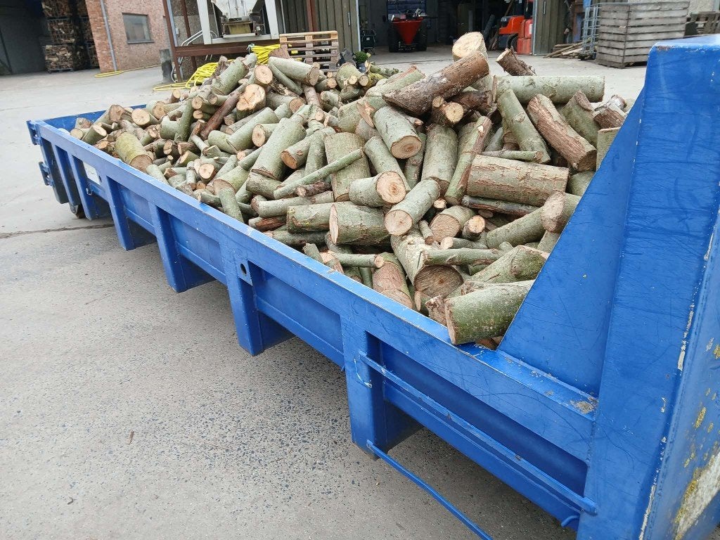 Brandhout te koop, 3 tot 6 m³, Ophalen, Overige houtsoorten, Blokken