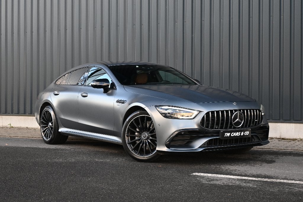 Mercedes AMG GT43 4matic+ Autopilot Acc LED Cam Trekh BTW, Auto's, Automaat, Euro 6, Leder, 270 kW