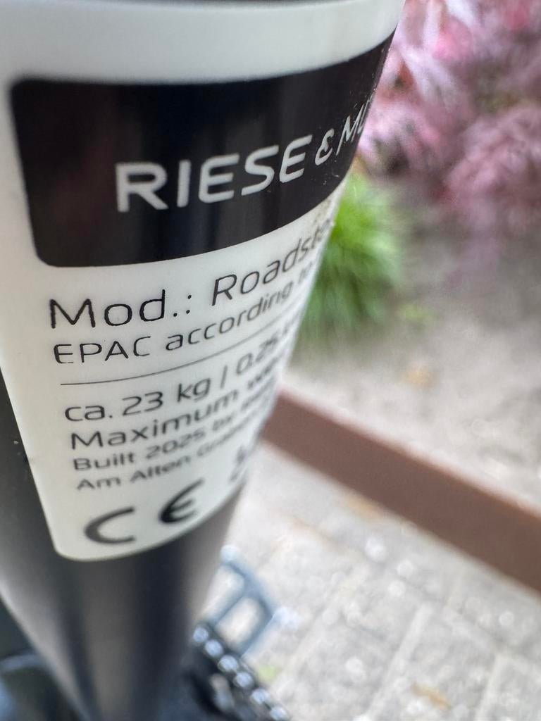 Prachtige Riese en Müller Roadster Touring 56cm 2025 625wh, Zo goed als nieuw, 50 km per accu of meer, 55 tot 59 cm, Ophalen