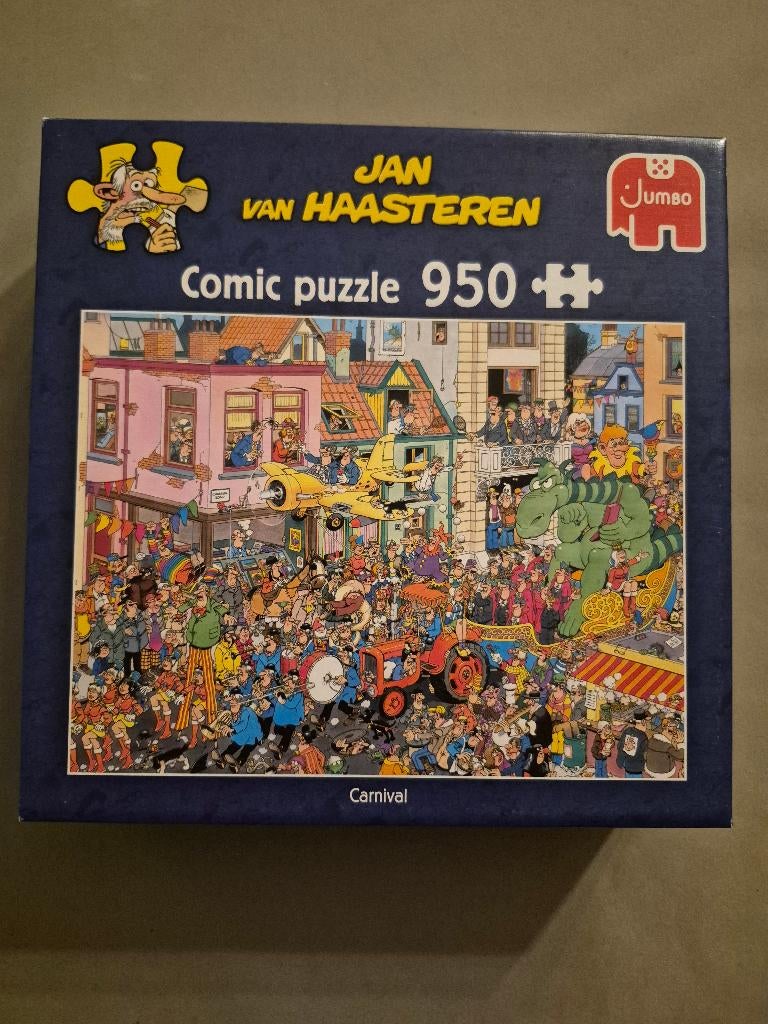 Puzzel Jan van Haasteren "Carnival" 950 stukjes, Enlèvement, Comme neuf, Puzzle