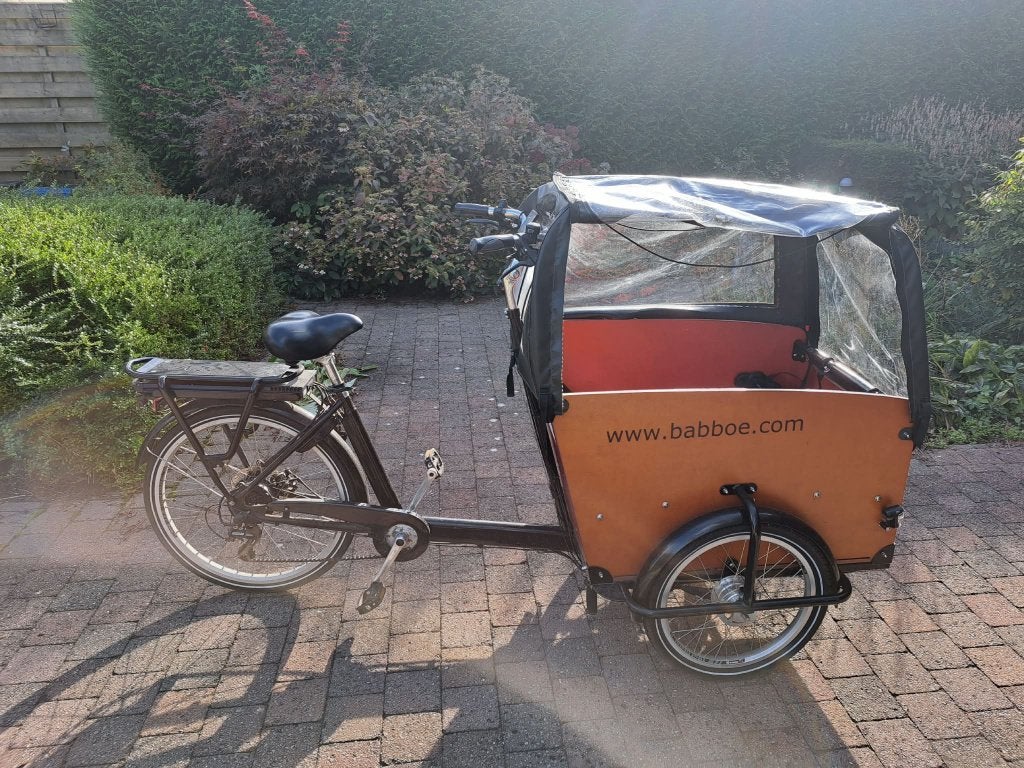 Babboe Big E, très bon état, Velo Cargo Electrique, Autres marques, Comme neuf, Enlèvement, Électrique