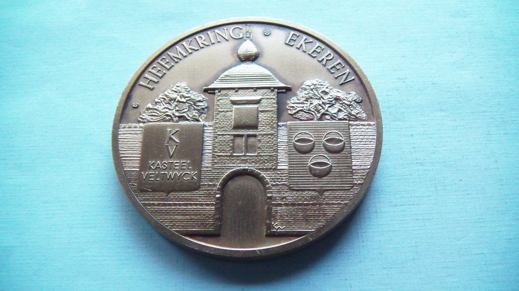médaille ekeren 1982 (50mm), Enlèvement