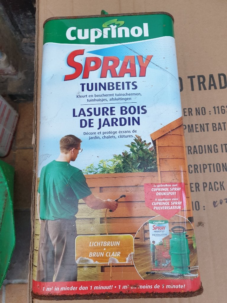 cuprinol bankirai terrasse spray d'huile, Enlèvement, Bois