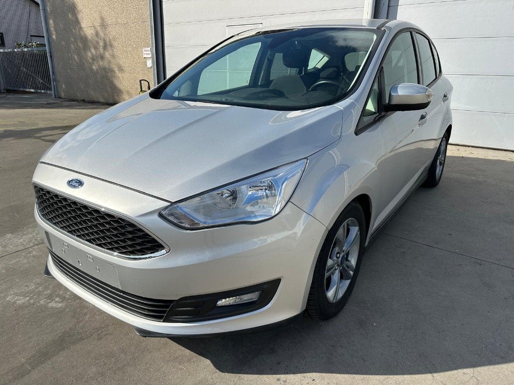 Ford C MAX | BENZINE | AUTO AIRCO | NAVI | 96 000KM, Autos, Argent ou Gris, Achat, Euro 6, Entreprise