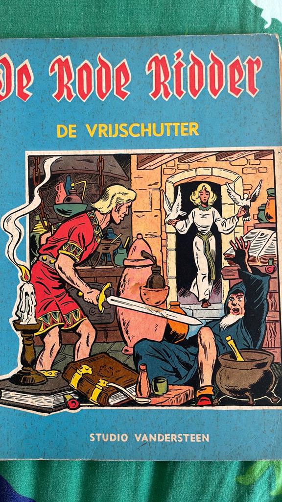 Origineel album van De Rode Ridder, NR 5,  De Vrijschutter, Boeken, Stripverhalen, Ophalen of Verzenden, Zo goed als nieuw