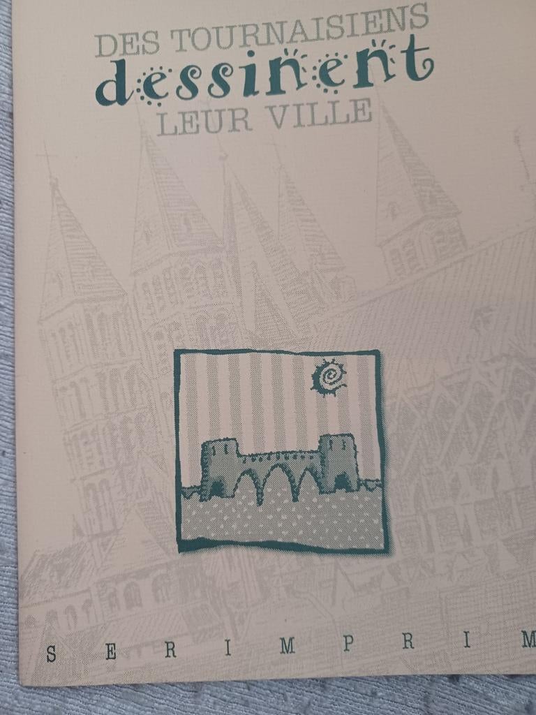 Des Tournaisiens dessinnent leur ville- Tournai, Ophalen