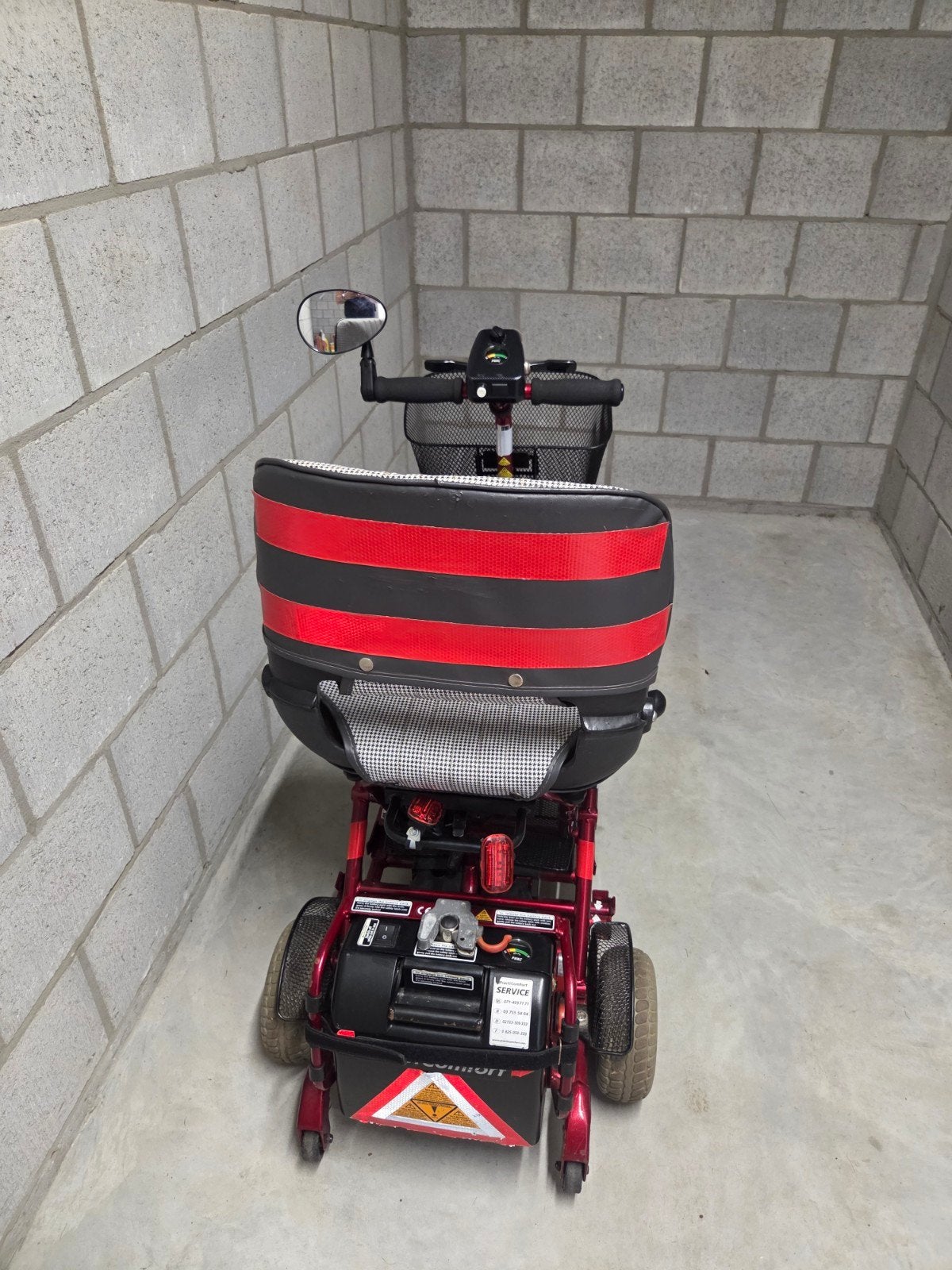 mobiele scooter, Ophalen