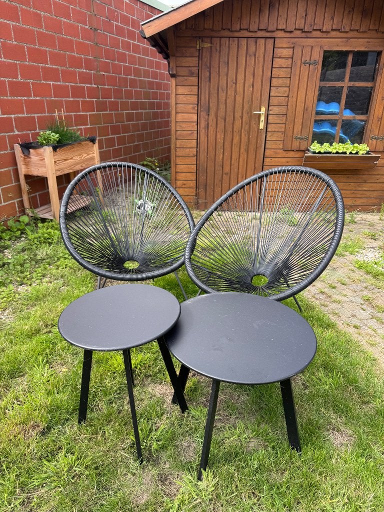 Loungesetje rotan, Huis en Inrichting, Ophalen, Gebruikt