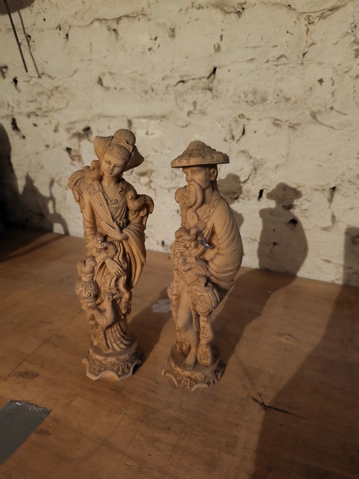 Duo de statuette chinoises, Enlèvement