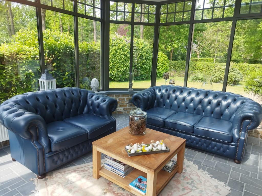 Authentieke Engelse Chesterfield, Ophalen