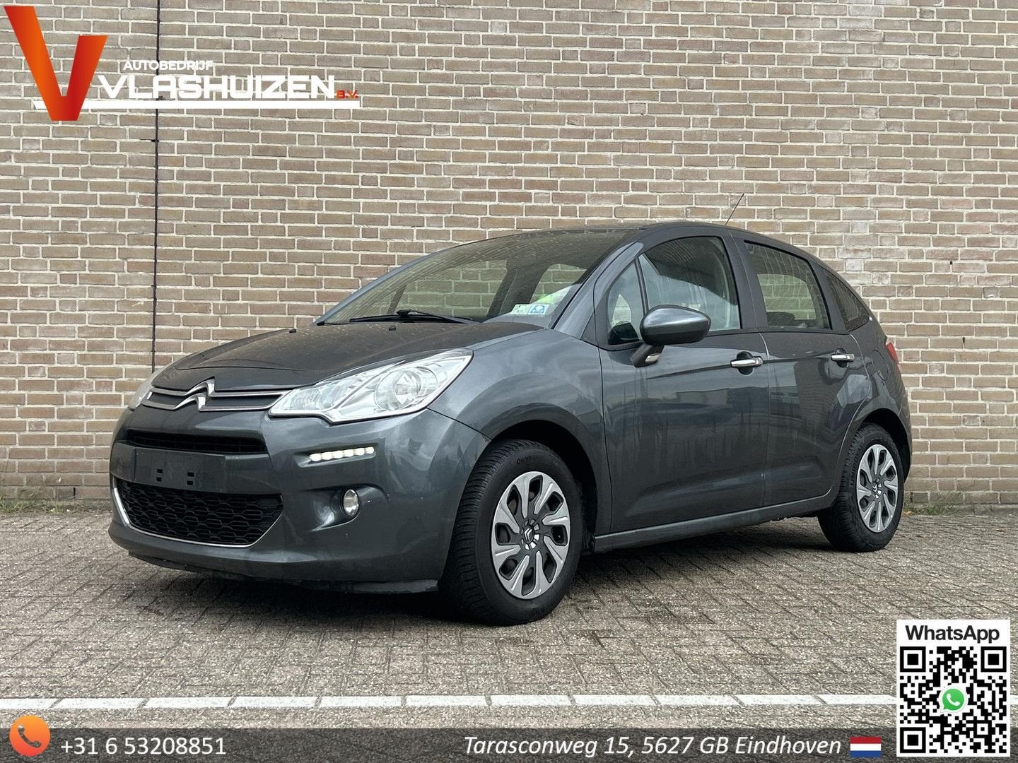 Citroen C3 1.4 HDi 70 MAN Attraction, Auto's, Airbags, Zilver of Grijs, Te koop, Stadsauto