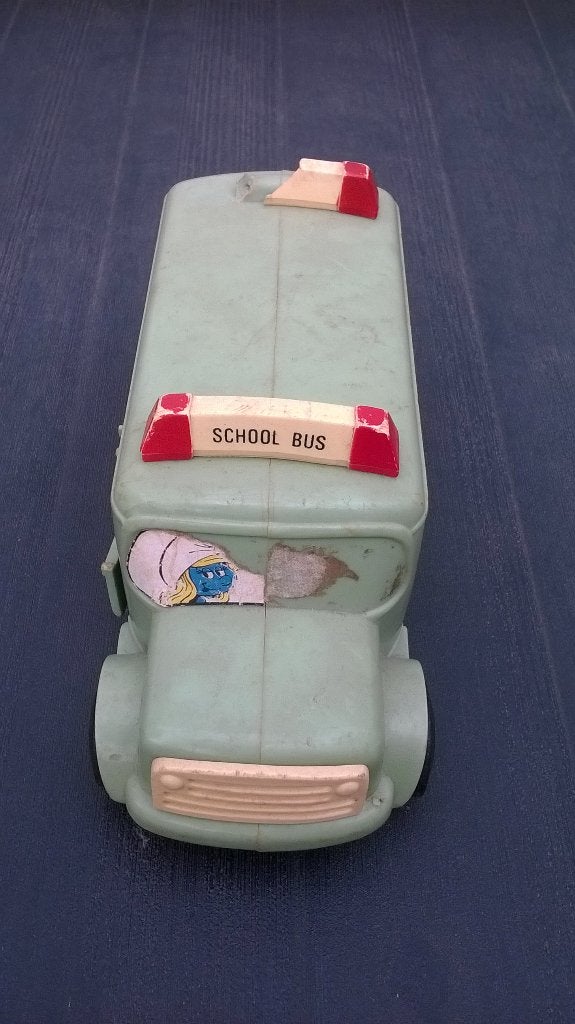 Les Schtroumpfs: bus scolaire, Collections, Enlèvement ou Envoi, Utilisé, Autres Schtroumpfs, Poupée, Figurine ou Peluche