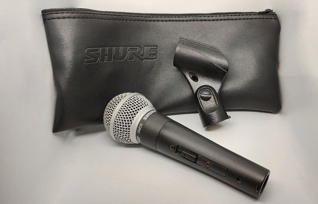 microphone dynamique shure sm58se, Enlèvement ou Envoi, Comme neuf, Micro chant