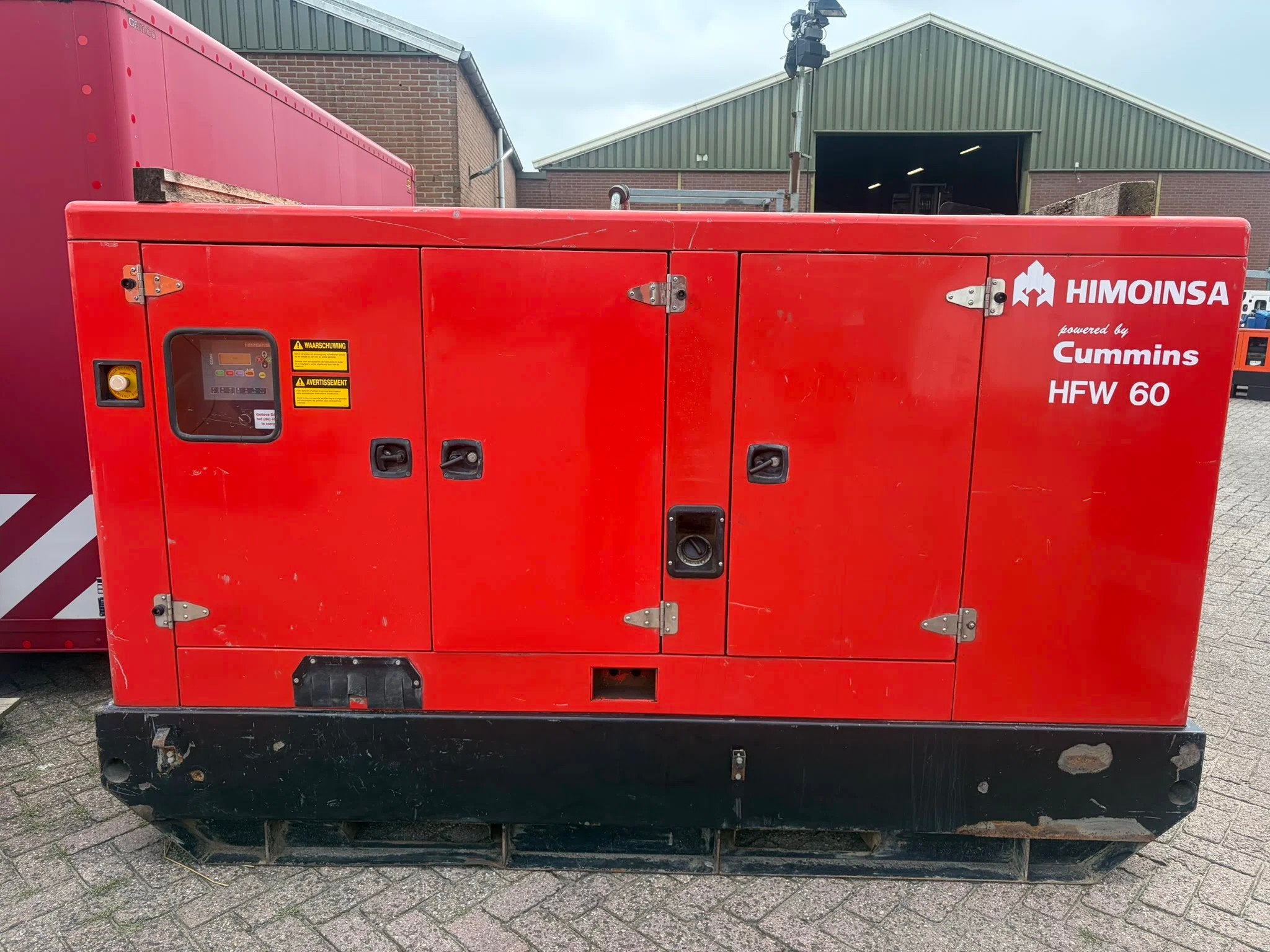 Himoinsa Cummins 65 kVA stamford aggregaat generatorset