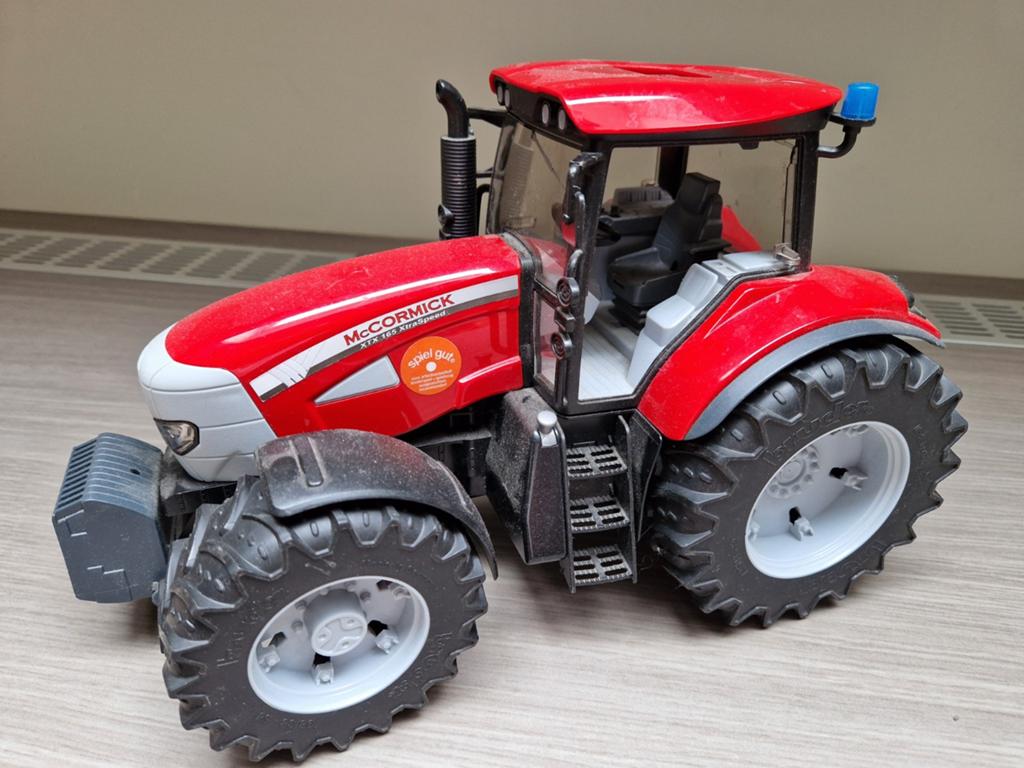 Tractor Bruder, Ophalen