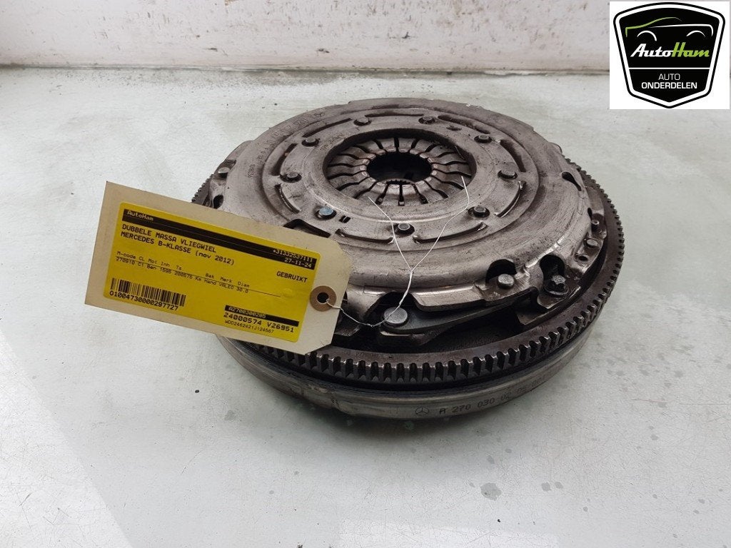 VLIEGWIEL DUBBELE MASSA Mercedes-Benz B (W246), Auto-onderdelen, Gebruikt, Mercedes-Benz
