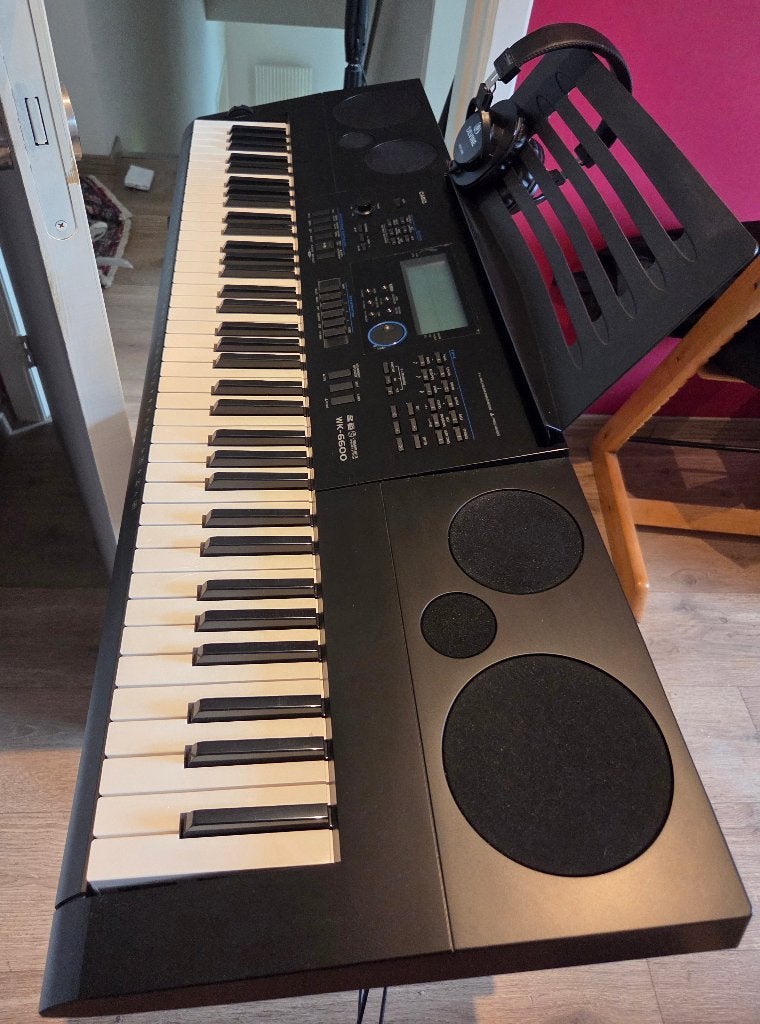 keyboard Casio WK6600, Muziek en Instrumenten, Keyboards, Nieuw, 76 toetsen, Casio, Met standaard, Ophalen