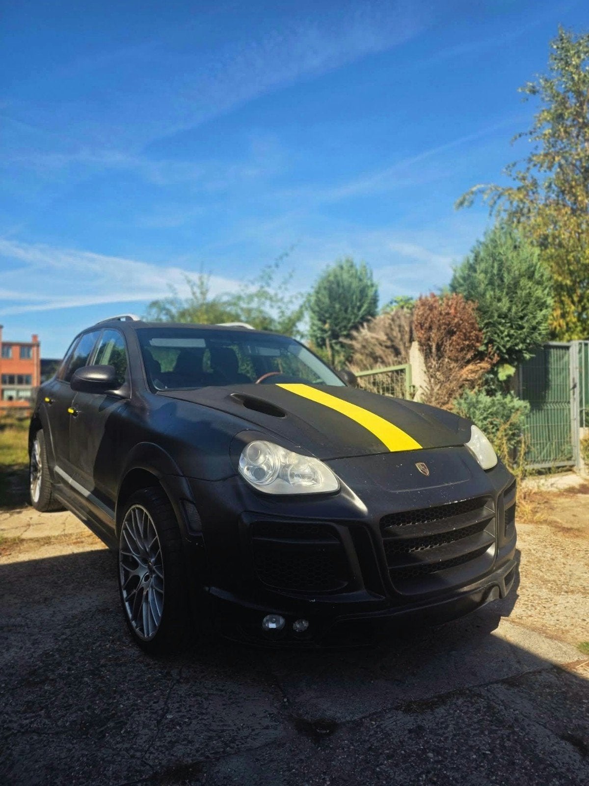 Porsche Cayenne 3.2V6 188000km Magnum Bodykit, Auto's, Automaat, Cayenne, Zwart, Zwart