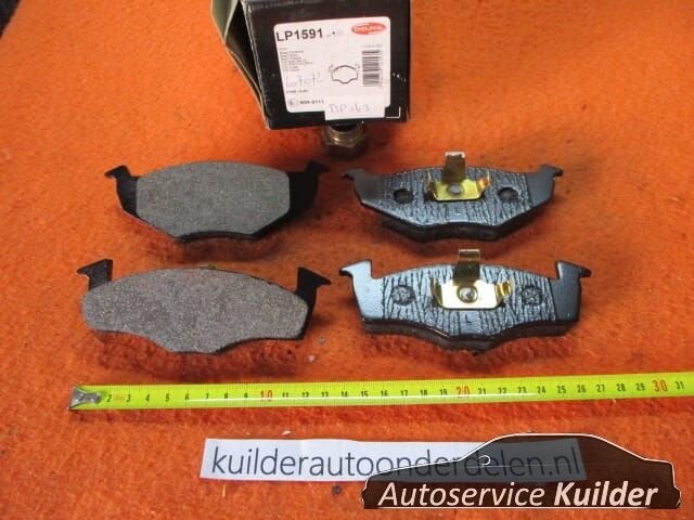 Remblokken voorzijde Seat Corcoba Ibiza II Toldeo I VW Golf, Neuf, Seat, -, -