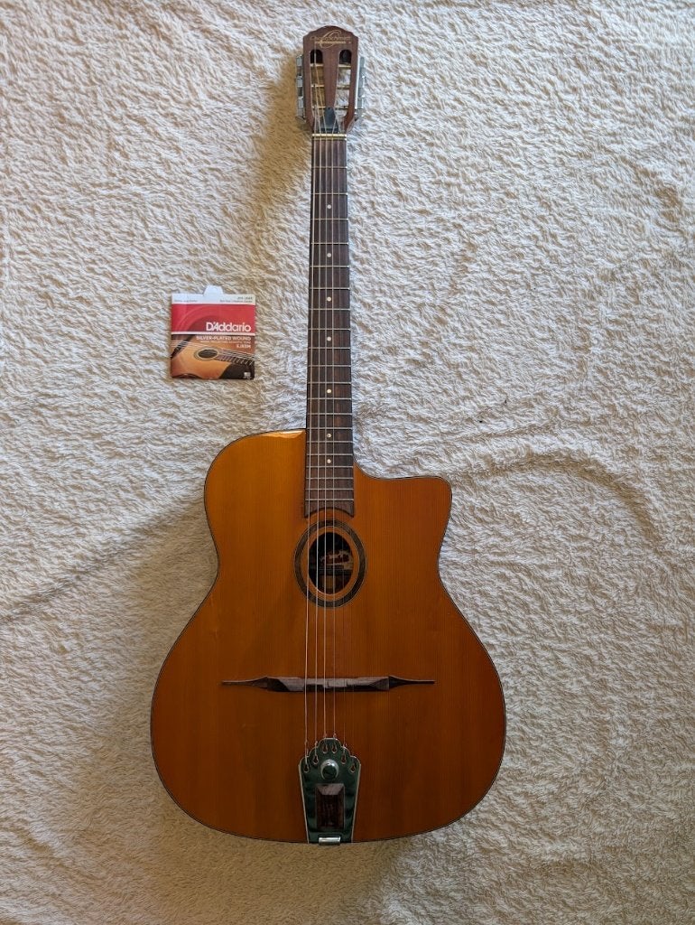 Oscar Schmidt by Washburn gypsy jazz gitaar, Ophalen, Gebruikt, Overige typen