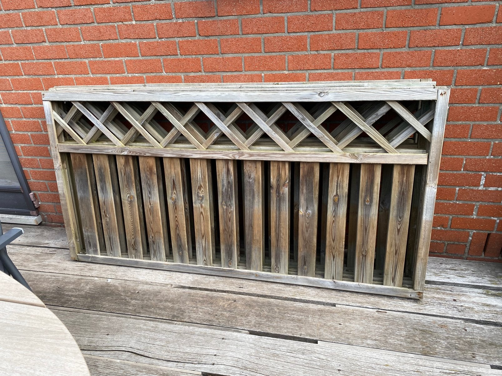 Tuinschermen, Ophalen, Gebruikt, Hout