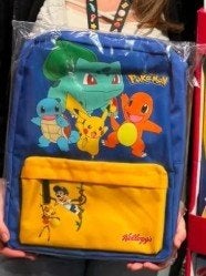 Cartable Pokémon neuf, Enlèvement ou Envoi, Neuf, Bleu, Sac à dos