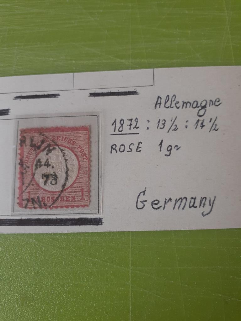 Duitse keizerrijk vóór 1900.. zie foto's., Postzegels en Munten, Ophalen of Verzenden, Duitse Keizerrijk, Gestempeld