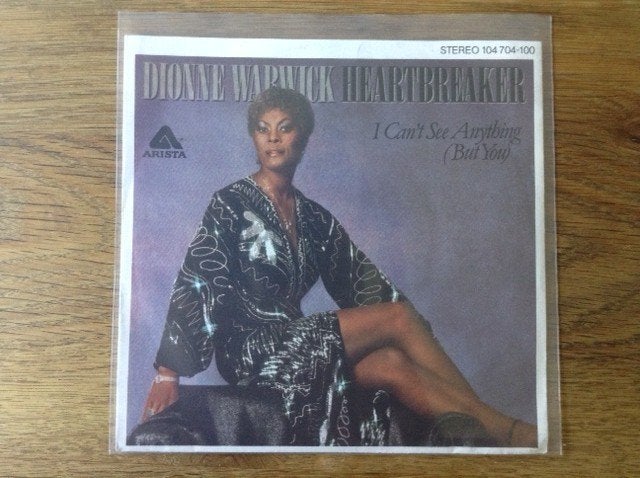 single dionne warwick, 7 inch, Ophalen of Verzenden, Fotohoes, Pop