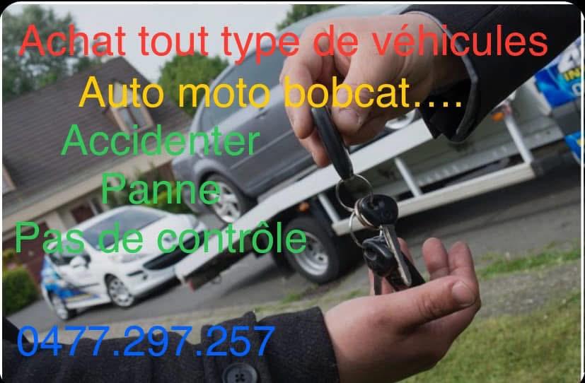Rachat voiture, Moto, camionnette, camion