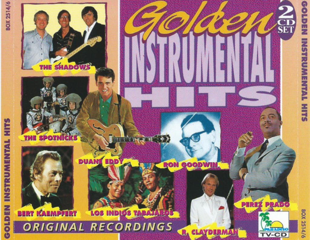 585 - GOLDEN INSTRUMENTAL HITS - 2CD, Envoi, Comme neuf