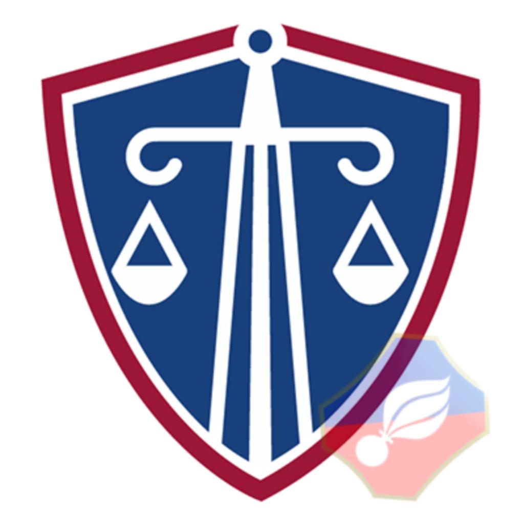 JUSTITIE LUXE BINNEN RAAM STICKER, Verzenden, Rijkswacht, Embleem of Badge