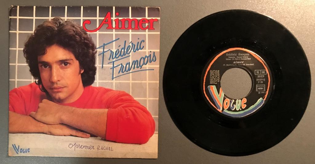Vinyle de Frédéric François -, CD & DVD, Enlèvement ou Envoi, Utilisé, Autres genres, Single