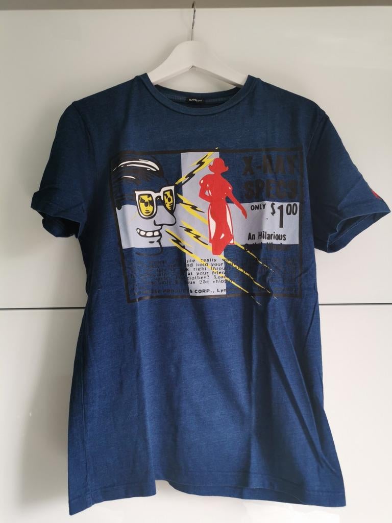 Antwrp - T-shirt - Heren - Classic fit - Small, Blauw, Ophalen of Verzenden, Zo goed als nieuw, Antwrp
