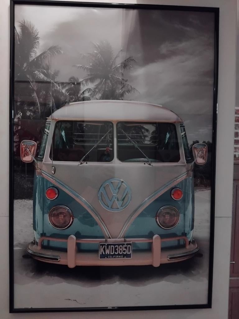 Mooie VW posters ingekaderd, Ophalen