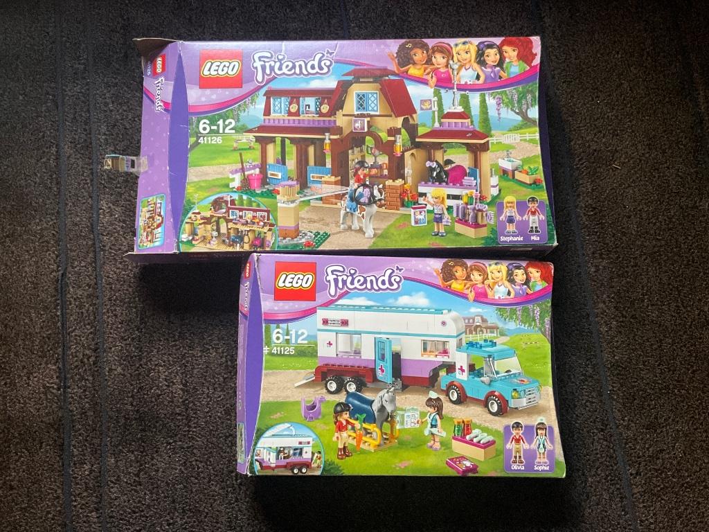 Lego Friends 41125 41126 equitation, Kinderen en Baby's, Speelgoed | Duplo en Lego, Ophalen of Verzenden, Zo goed als nieuw, Lego