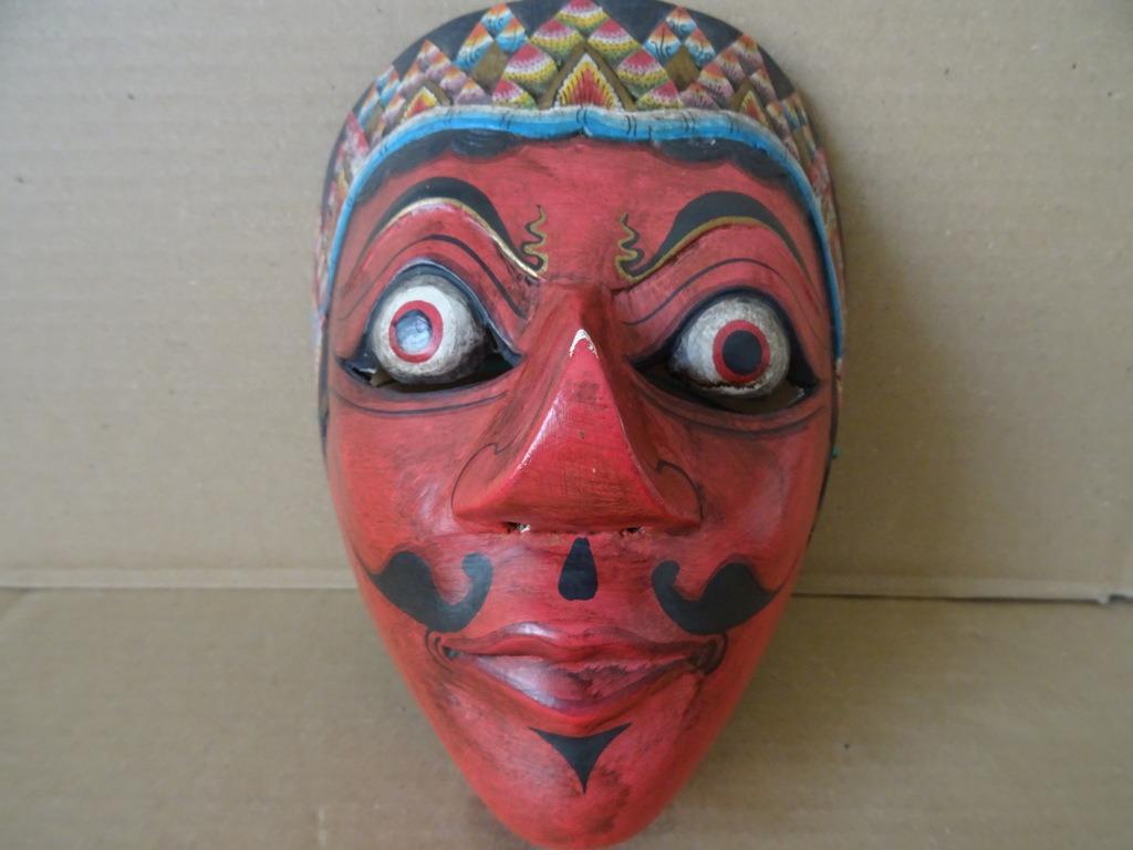 Masque Indonésie Masque indonésien Bali masque en bois 1970, Enlèvement ou Envoi