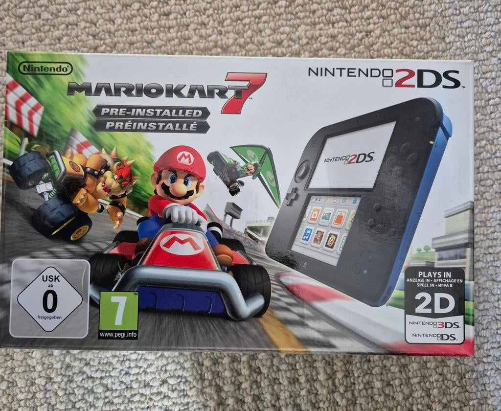 2ds splinternieuw, nooit geopend, Consoles de jeu & Jeux vidéo, Consoles de jeu | Nintendo 2DS & 3DS, Enlèvement ou Envoi, Neuf