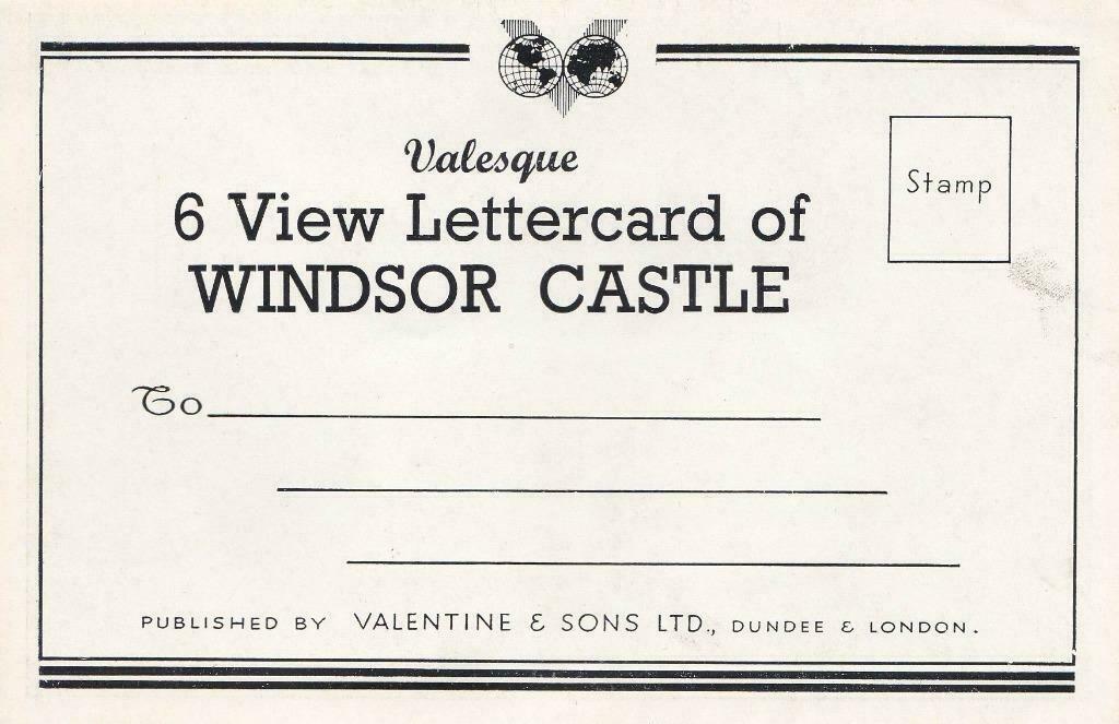 Lettercard Château de Windsor, Enlèvement ou Envoi, Comme neuf, Carte, Photo ou Gravure