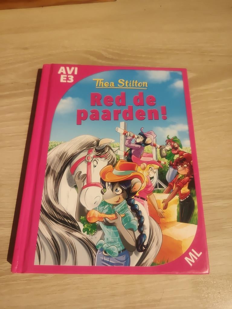 Thea Stilton - Red de paarden, Ophalen of Verzenden, Thea Stilton