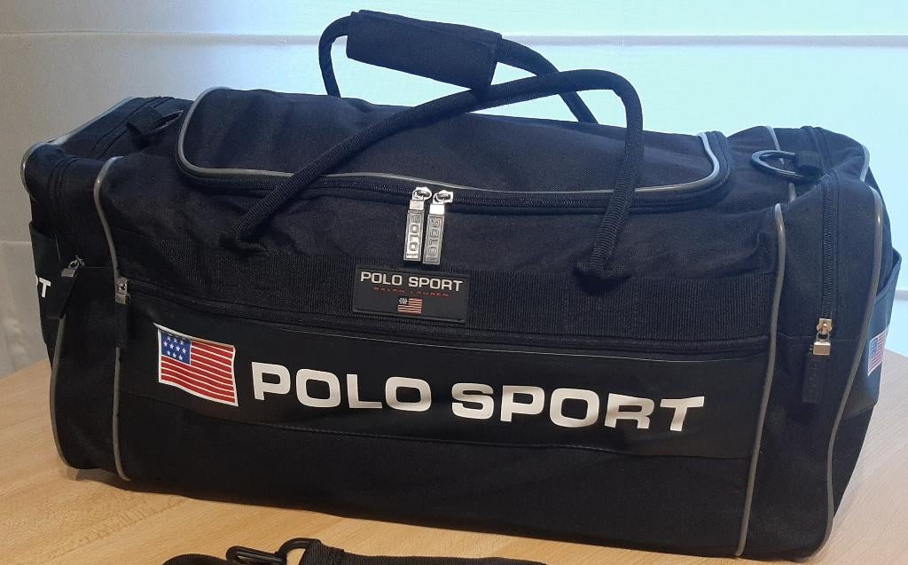 "Vintage" Sporttas - Ralph Lauren Polo Sport (40 l), Handtassen en Accessoires, Tassen | Sporttassen, Ophalen, Zo goed als nieuw
