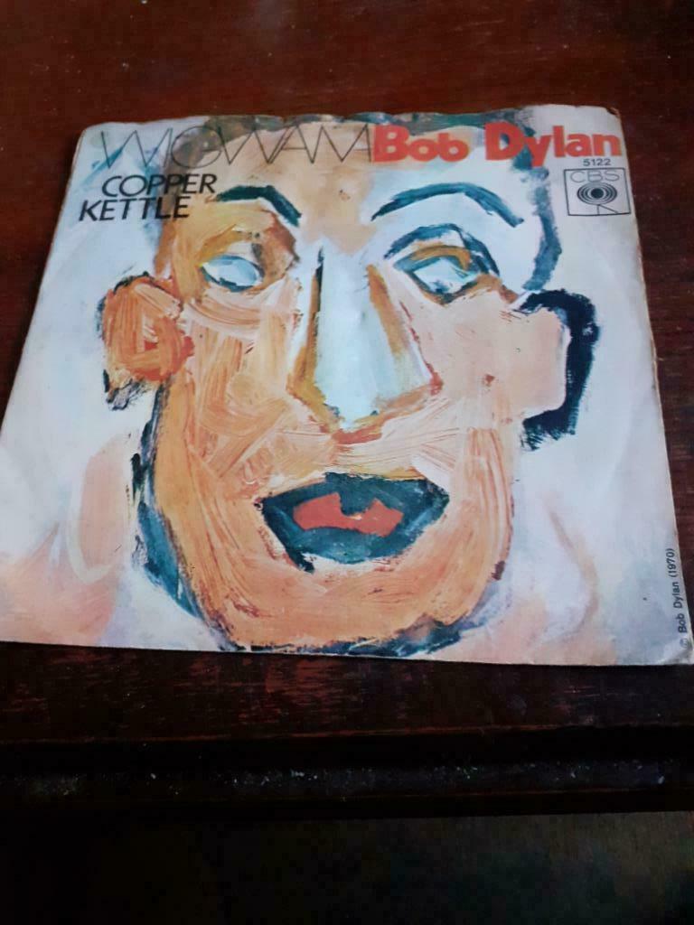 45T Bob Dylan : Wigwam, Ophalen of Verzenden
